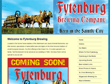 Tablet Screenshot of fytenburgbeer.com